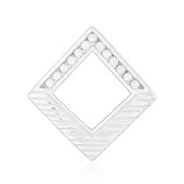 Zilveren hanger met zirkonen (MONOSONO COLLECTION)