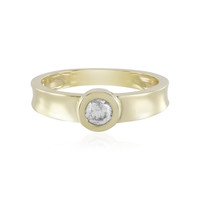 Gouden ring met een I3 (J) Diamant
