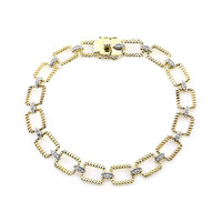 Gouden armband met I1 (I) Diamanten (Ornaments by de Melo)