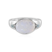 Zilveren ring met een Blauwe Maansteen (KM by Juwelo)