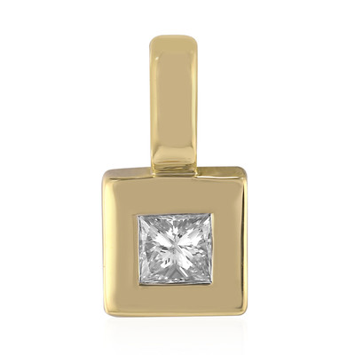 Gouden hanger met een IF Diamant (D) (Annette)