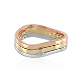 Gouden ring met een I3 (J) Diamant