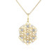 Gouden halsketting met I1 (I) Diamanten (Ornaments by de Melo)