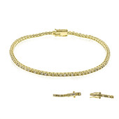 Gouden armband met SI2 Fancy Diamanten (CIRARI)