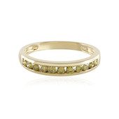 Gouden ring met I1 Gele Diamanten