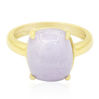 Zilveren ring met een Lavendel jadeiet