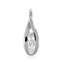 Platinaen hanger met een Loepzuivere (F) Diamant (LUCENT DIAMONDS)
