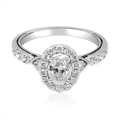 Gouden ring met een SI1 (K) Diamant (CIRARI)