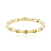 Gouden ring met I2 Gele Diamanten (de Melo)