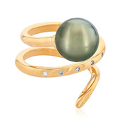 Gouden ring met een Tahiti parel (M de Luca)