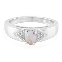 Zilveren ring met een Boulder opaal