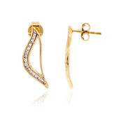 Gouden oorbellen met FL (D) Diamanten (LUCENT DIAMONDS)
