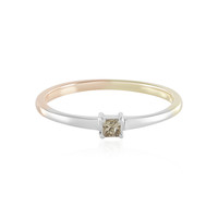 Gouden ring met een I2 Champagne Diamant
