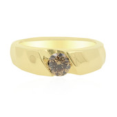Gouden ring met een SI2 Argyle Chocolade Diamant (de Melo)