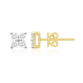 Gouden oorbellen met Diamanten SI1 (G) (Annette)
