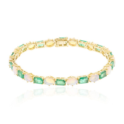 Gouden armband met Australische opalen (CIRARI)