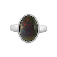 Zilveren ring met een Mezezo opaal