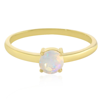 Gouden ring met een Welo-opaal