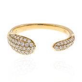 Gouden ring met Loepzuivere (F) Diamanten (LUCENT DIAMONDS)