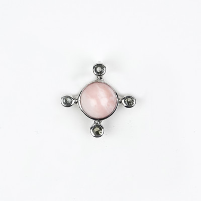 Zilveren hanger met een Anden Opaal