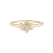 Gouden ring met een SI1 (H) Diamant