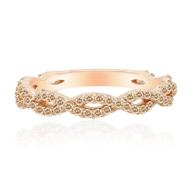 Gouden ring met SI Rose de France Diamanten (Annette)