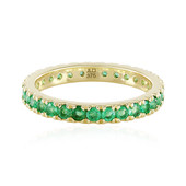 Gouden ring met Colombiaanse smaragden