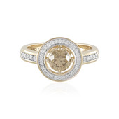 Gouden ring met een I2 Bruine Diamant (SUHANA)