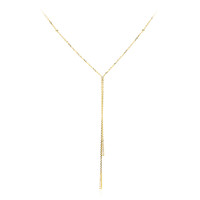 Gouden halsketting met SI2 (H) Diamanten (CIRARI)