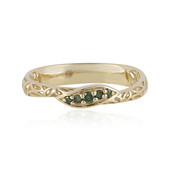 Gouden ring met een I1 Groene Diamant (Ornaments by de Melo)