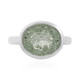 Zilveren ring met een groene amethist (MONOSONO COLLECTION)