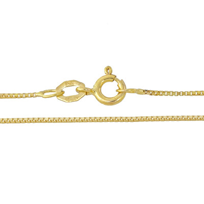 Geel gouden ketting - 50cm - 1,8g
