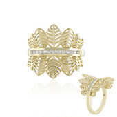 Gouden ring met zirkonen (Ornaments by de Melo)
