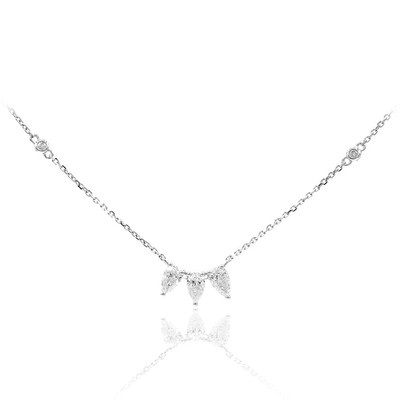 Gouden halsketting met SI1 (H) Diamanten (CIRARI)