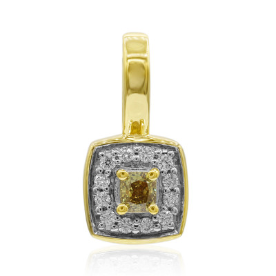 Gouden hanger met een Gele I3 Argyle-Diamant (Mark Tremonti)