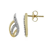 Gouden oorbellen met Loepzuivere (F) Diamanten (LUCENT DIAMONDS)