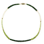 Zilveren halsketting met Welo-opalen (Riya)