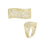 Gouden ring met I2 (I) Diamanten (Ornaments by de Melo)