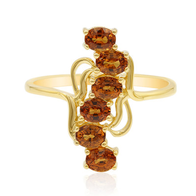 Gouden ring met spessartienstenen (Adela Gold)