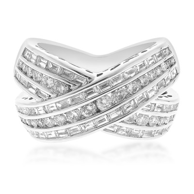 Gouden ring met SI2 (H) Diamanten (CIRARI)