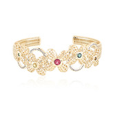 Gouden armband met een roze toermalijn (Ornaments by de Melo)