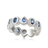 Zilveren ring met tanzanieten (Dallas Prince Designs)