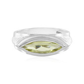 Zilveren ring met een Ouro Verde kwarts (MONOSONO COLLECTION)