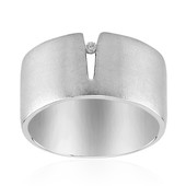 Zilveren ring met een Diamant SI1 (G) (Annette)