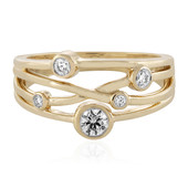 Gouden ring met een SI diamant (adamantes [!])