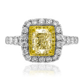 Gouden ring met een gele SI2 diamant (CIRARI)