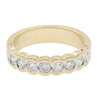 Gouden ring met SI diamanten