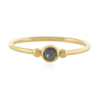 Gouden ring met een Mezezo opaal