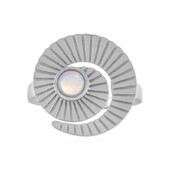 Zilveren ring met een Welo-opaal (MONOSONO COLLECTION)