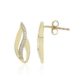 Gouden oorbellen met Loepzuivere (F) Diamanten (LUCENT DIAMONDS)